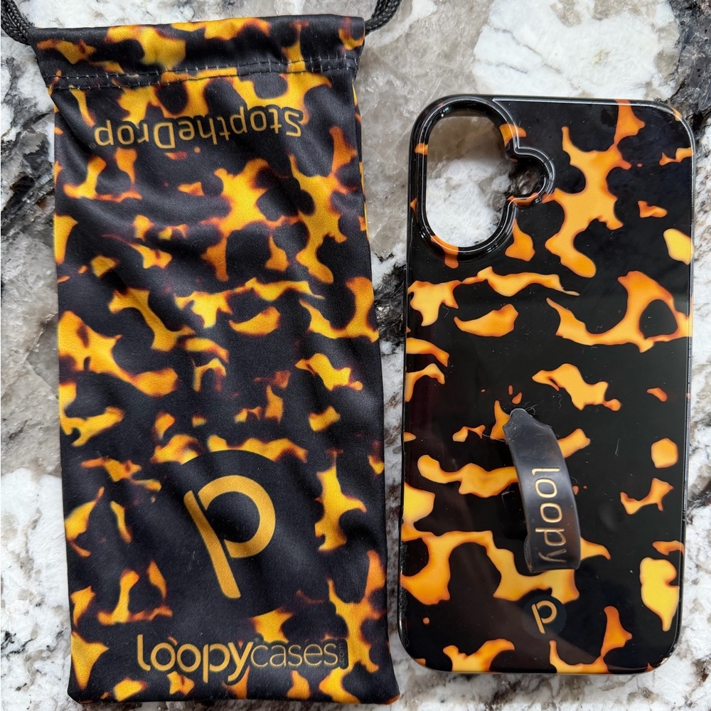 Loopy Case Tortoise Shell Phone Case- iPhone 16 Plus
